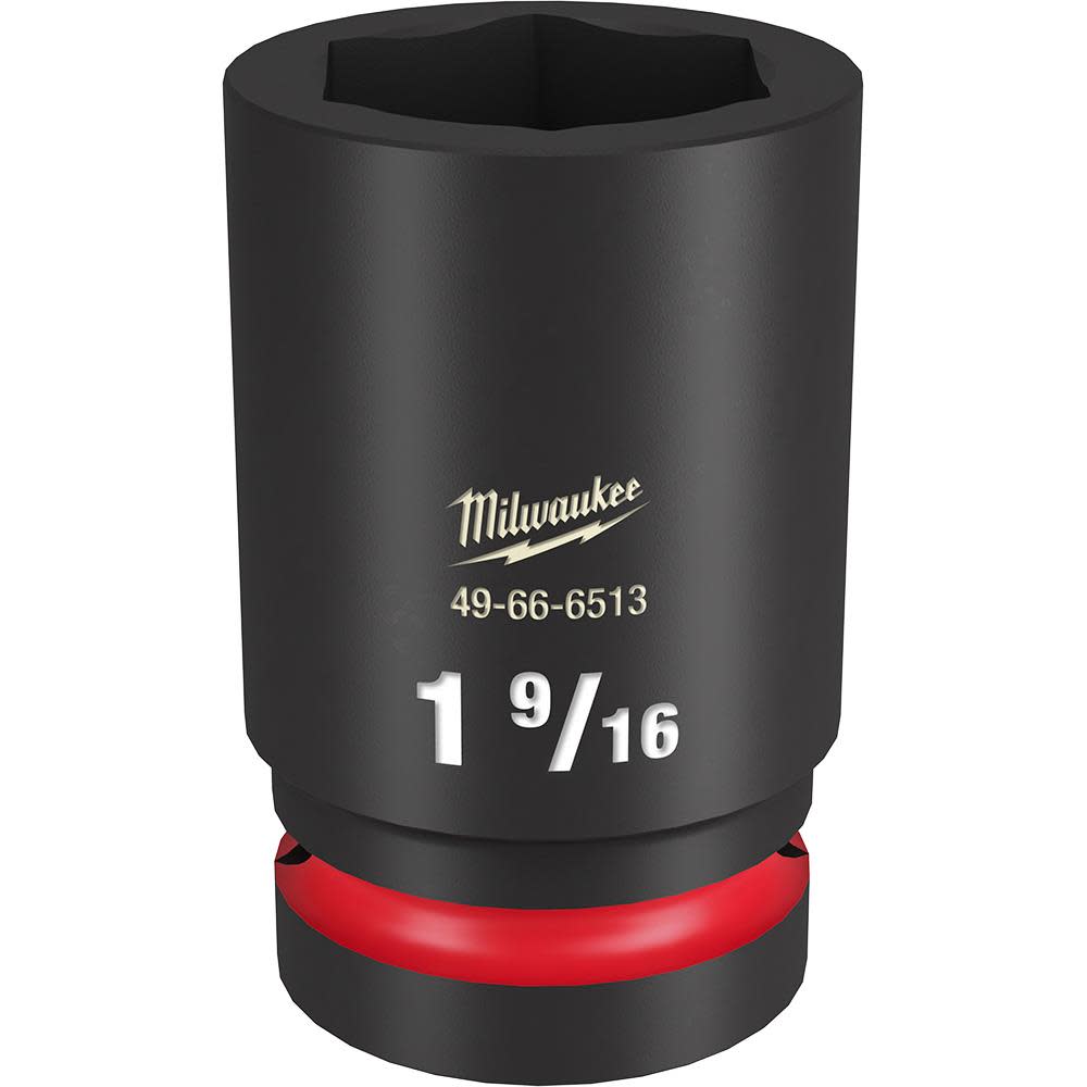 Milwaukee SHOCKWAVE Impact Duty Socket 1″ Drive 1-9/16″ Deep 6 Point - Ascmtools