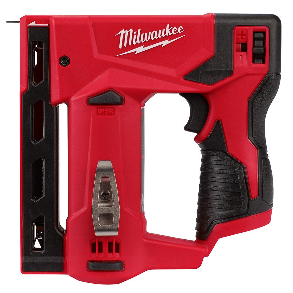 Milwaukee M12 3/8 in. Crown Stapler - Ascmtools