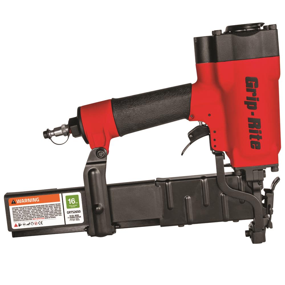 Grip Rite P Wide Crown Stapler 16 Gauge 1″ Crown 2″ Leg - Ascmtools