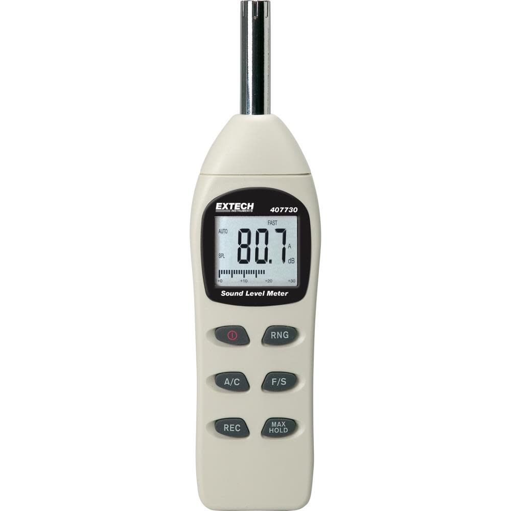 Extech Digital Sound Level Meter - Ascmtools