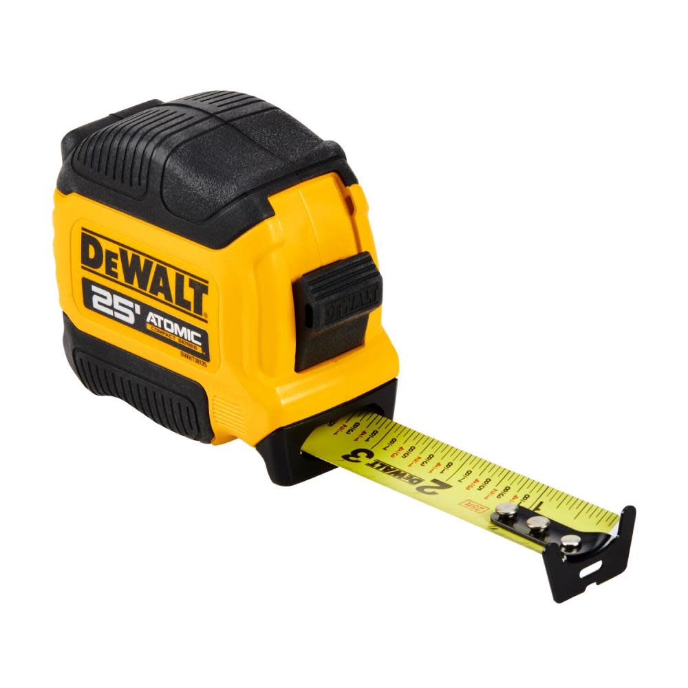 DEWALT ATOMIC Compact Series 25′ Tape Measure - Ascmtools