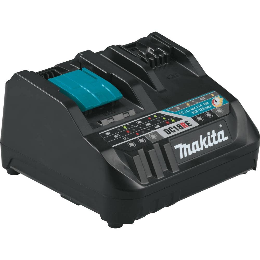Makita 18V LXT / 12V Max CXT Lithium-Ion Rapid Optimum Charger - Ascmtools