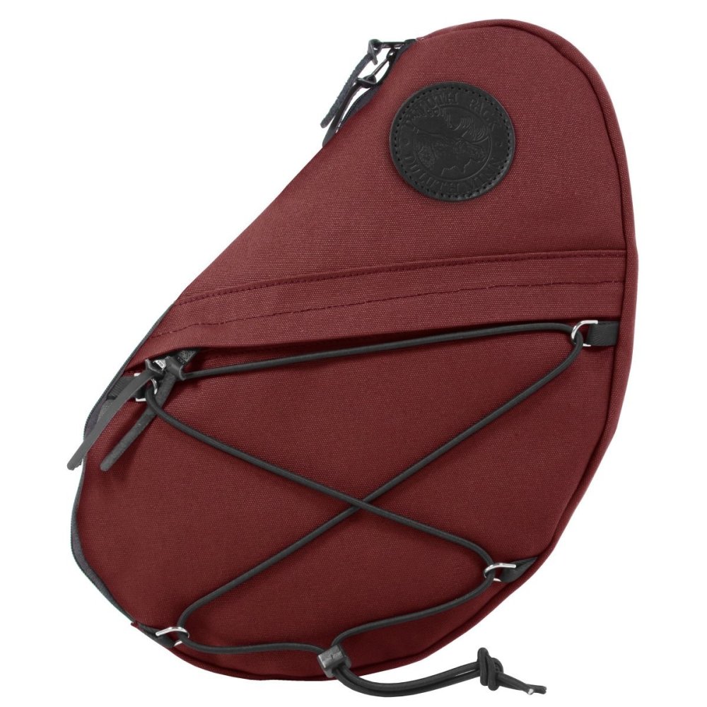 Duluth Pack 16 Liter Capacity Burgundy Port City Sling Pack - Ascmtools
