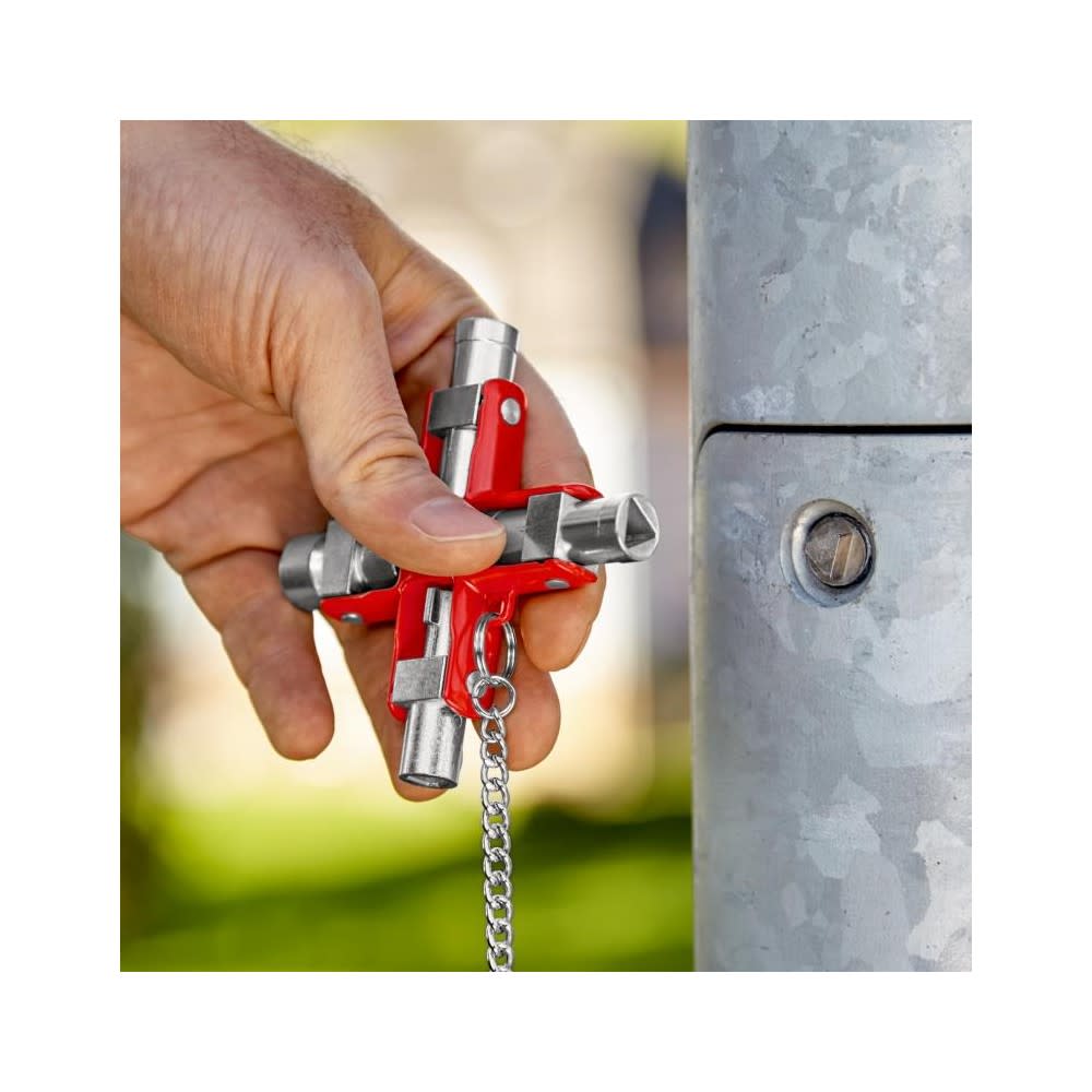 Knipex Universal Key For All Standard Cabinets & Shut Off Systems - Ascmtools