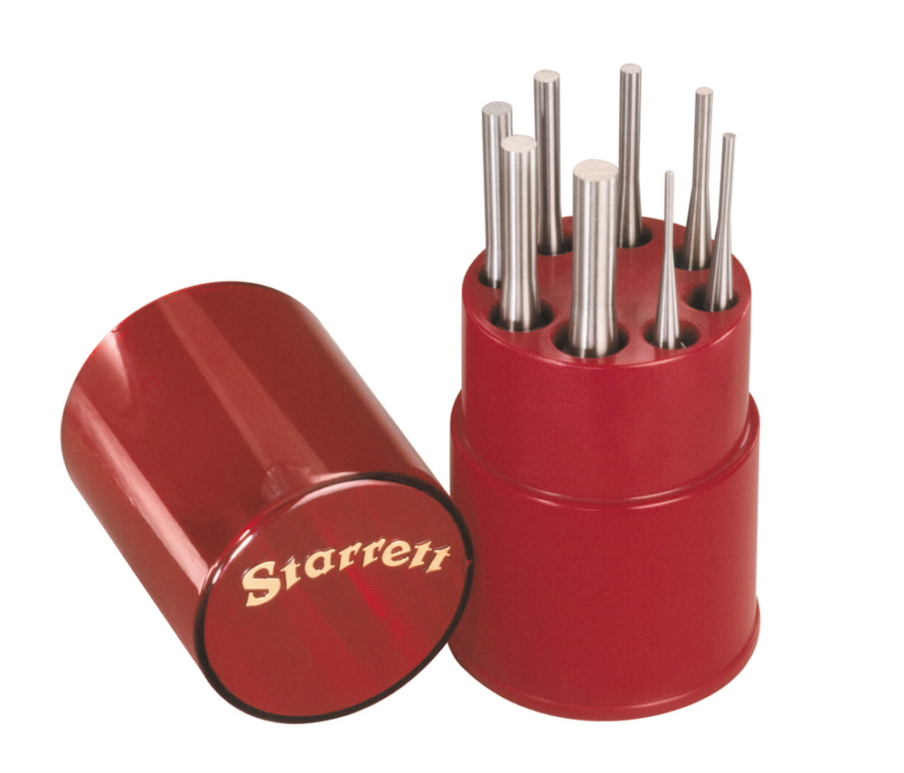Starrett No. 565 Series Drive Pin Punch SET - Ascmtools
