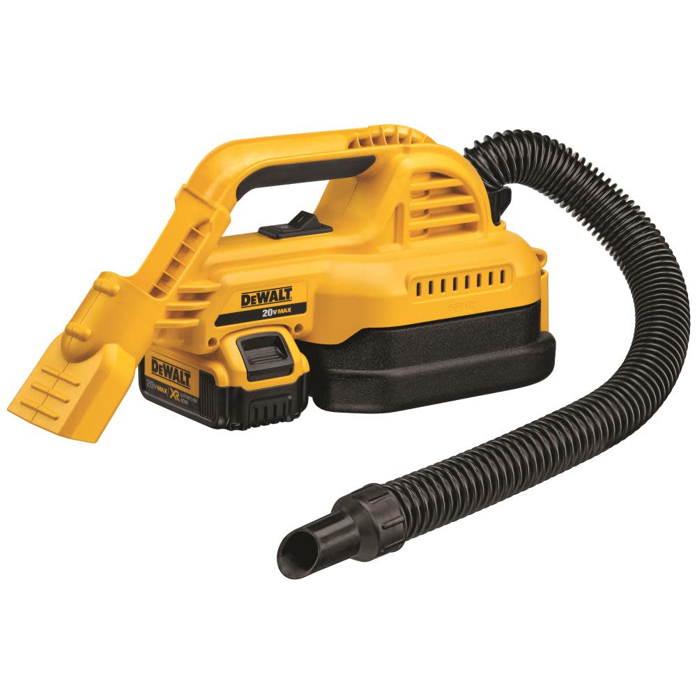 DEWALT 20 V MAX 1/2 Gallon Wet/Dry Portable Vac Kit - Ascmtools