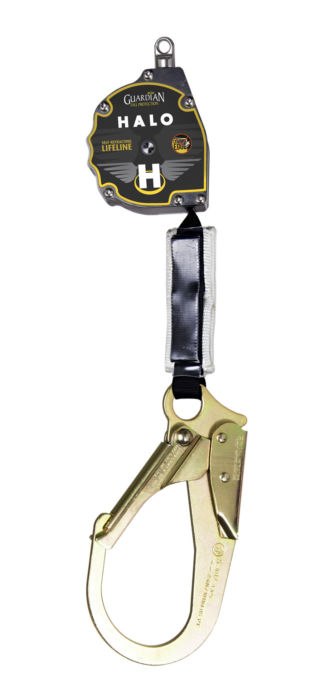 Guardian Fall Protection Halo 11′ Self Retracting Lifeline with Steel Rebar - Ascmtools