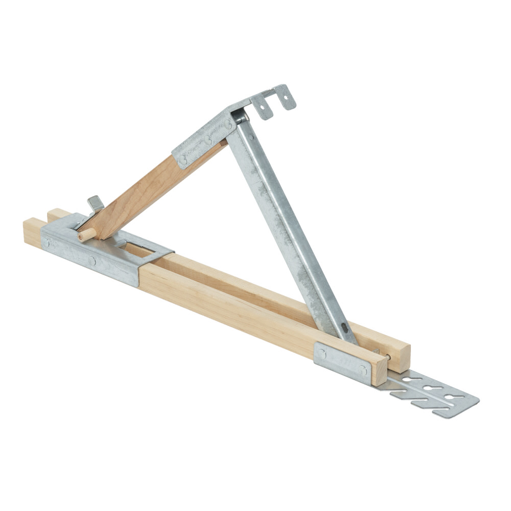 Qual Craft 12 In. Wood Steel Roof Bracket - Ascmtools
