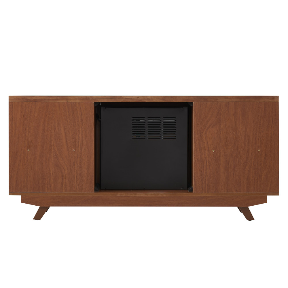 Hearthpro Mid-Century Media Electric Fireplace - Ascmtools