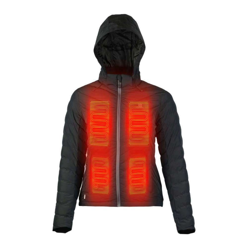 Mobile Warming 7.4V Crest Heated Jacket Womens Black XS - Ascmtools