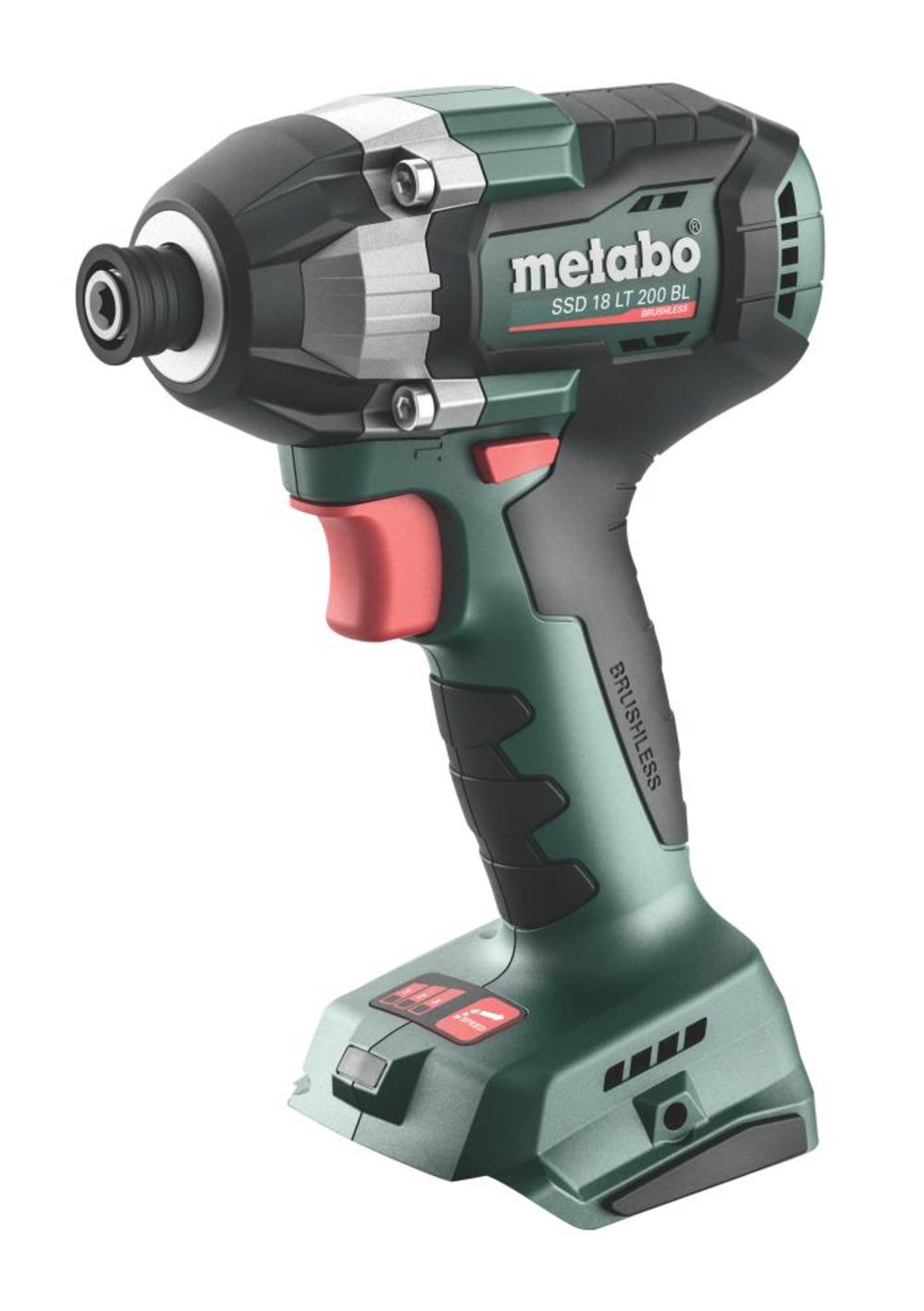 Metabo SSD 18 LT 200 BL 18V 1/4″ Hex Brushless Impact Driver - Ascmtools