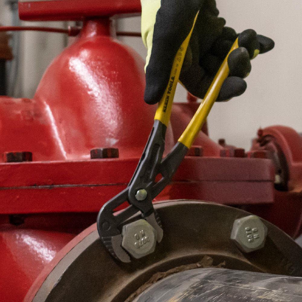 Klein Tools 10″ Quick-Adjust Klaw Pump Pliers - Ascmtools