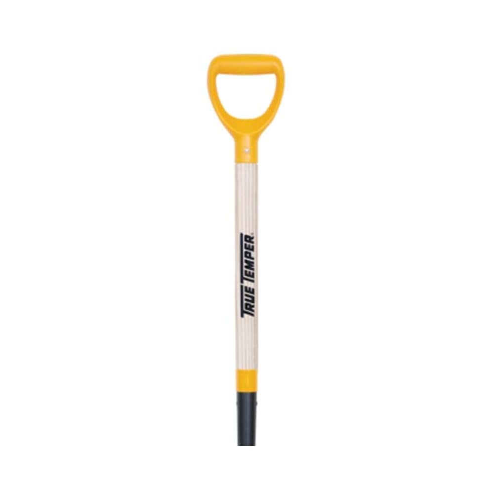 True Temper Drain Spade with Comfort Step and D-Grip on Handle - Ascmtools