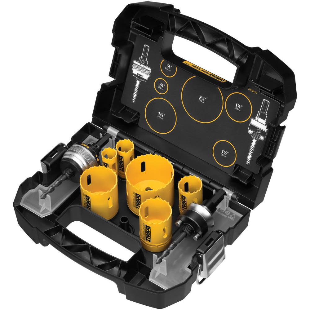 DEWALT Heavy-Duty Hole Saw Sets (D180001) - Ascmtools