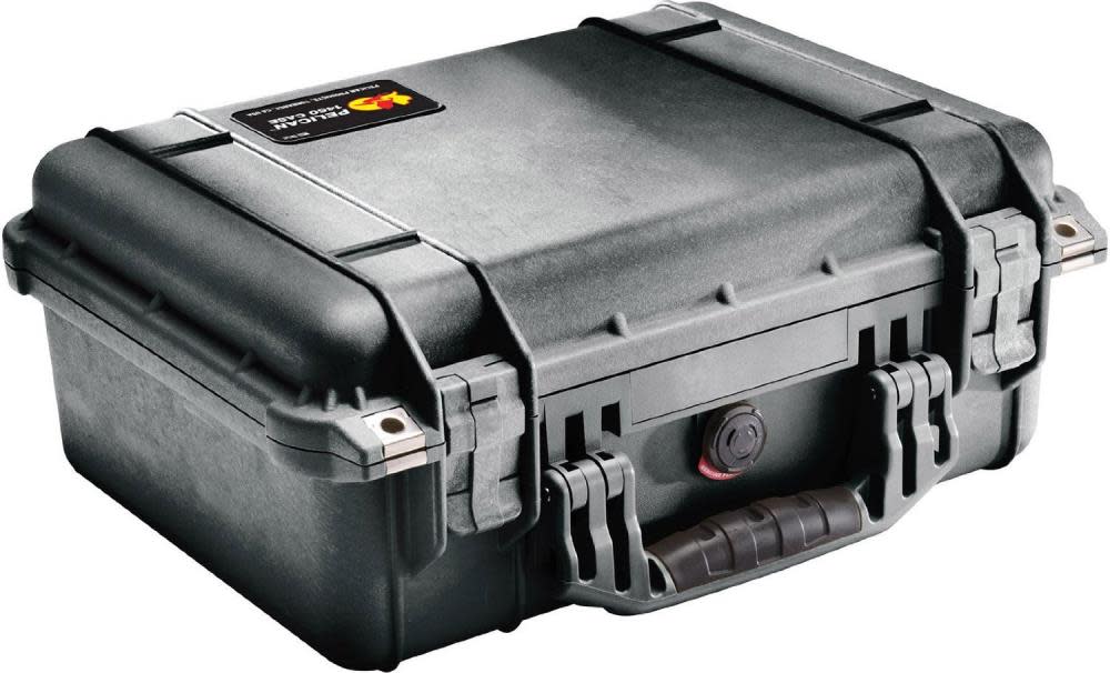 Pelican 1450 Black Hard Case 14.62In x 10.18In x 6.00In ID - Ascmtools