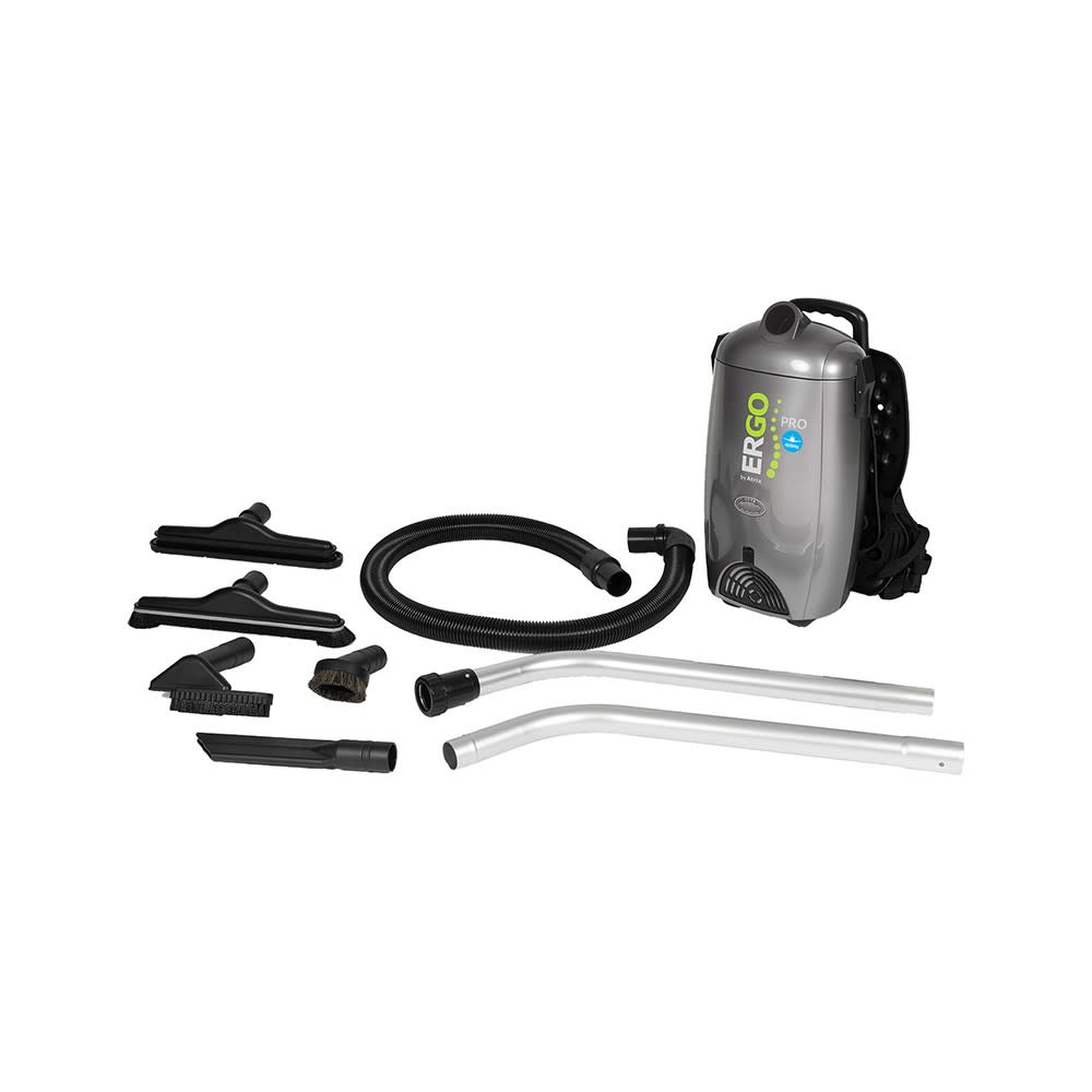 Atrix International Gray Ergo Pro HEPA Vacuum Cleaner Aviation Backpack - Ascmtools