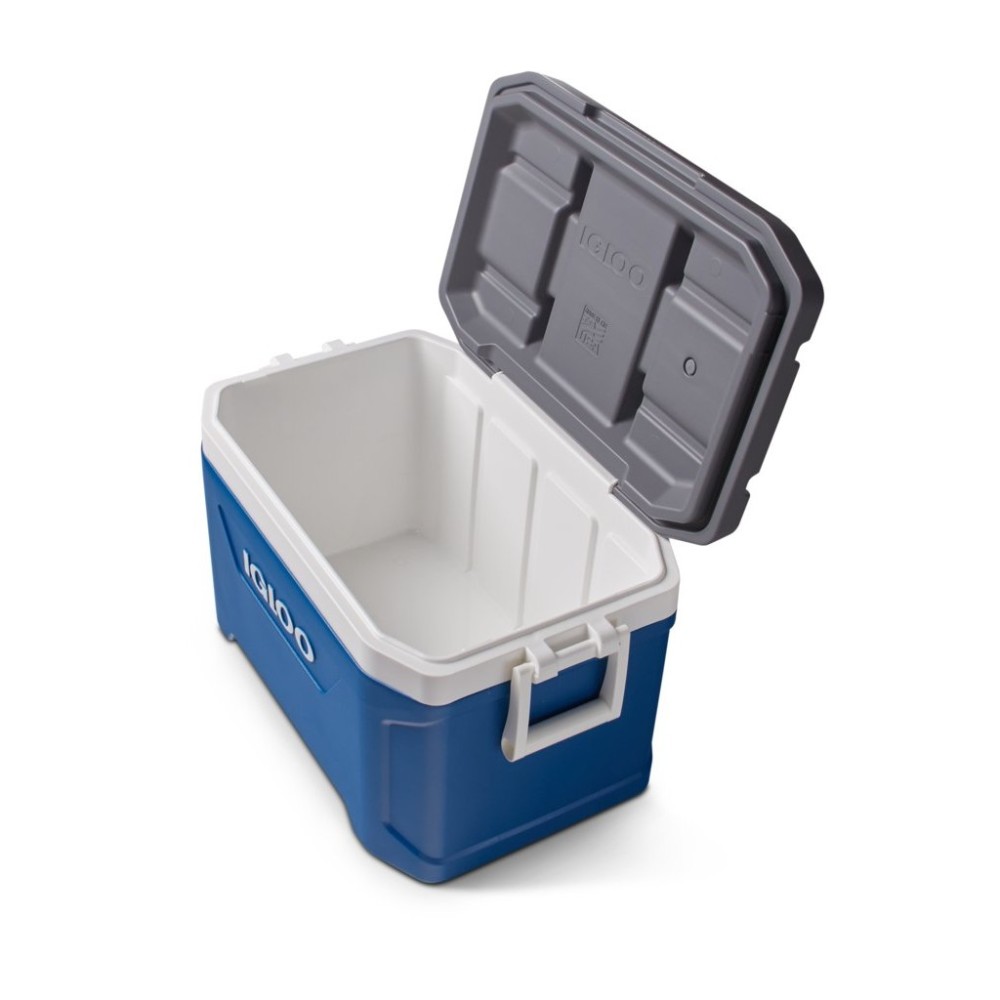 Igloo Latitude 52 Hard Cooler Indigo Blue/Meteorite 52qt - Ascmtools