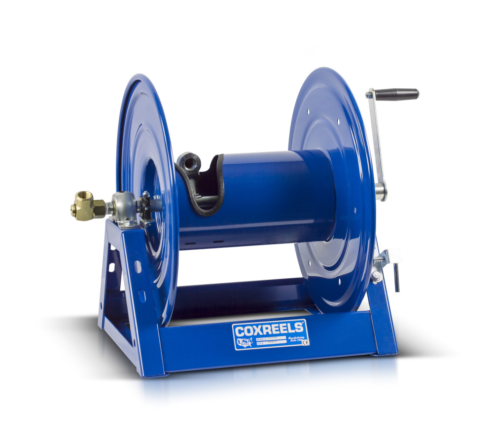 Coxreels Hand Crank Hose Reel 1/2″ x 100′ Hose Capacity 3000 PSI Hose Not Included - Ascmtools