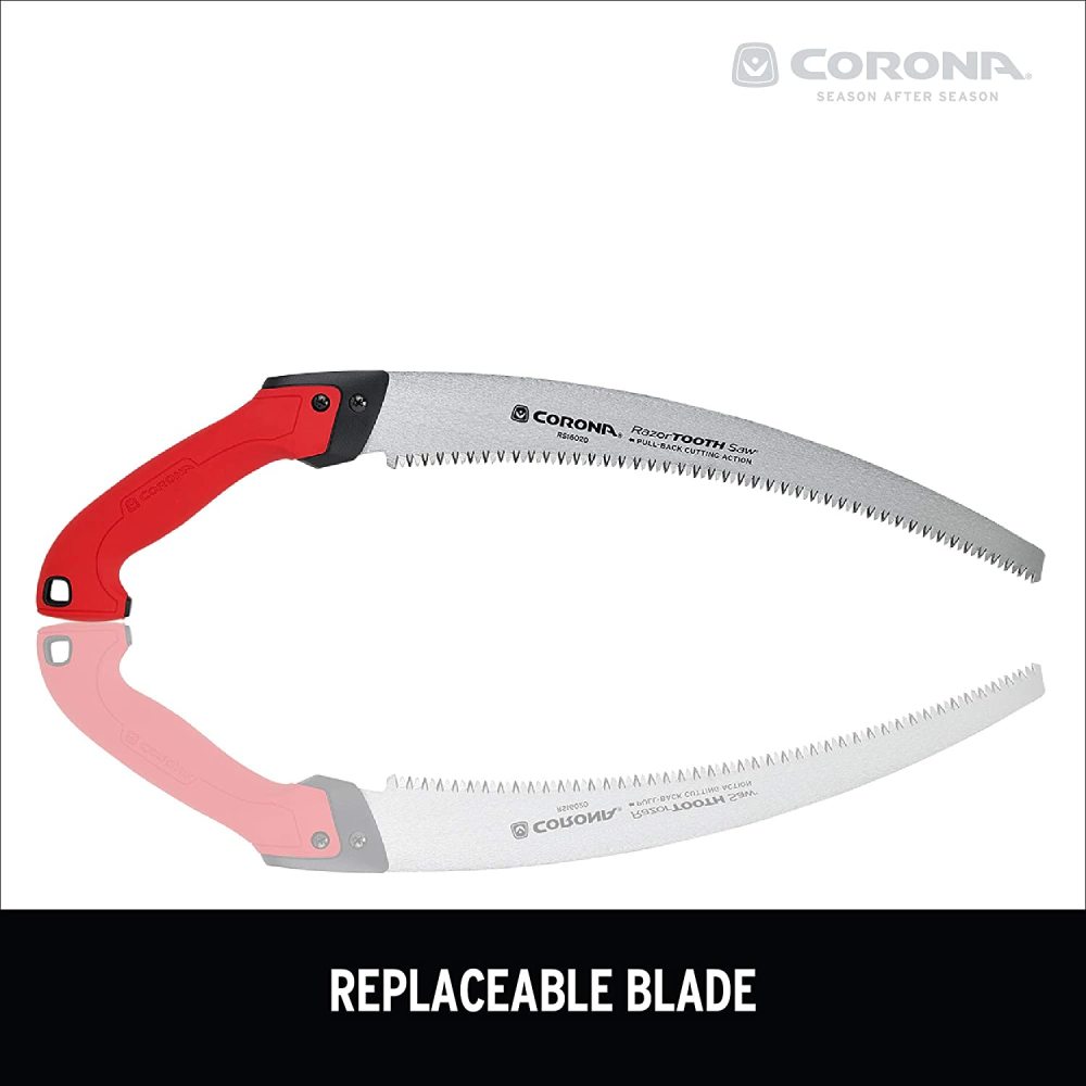 Corona Pruning Saw 14″ RazorTOOTH SAW Carbon Steel Curved - Ascmtools