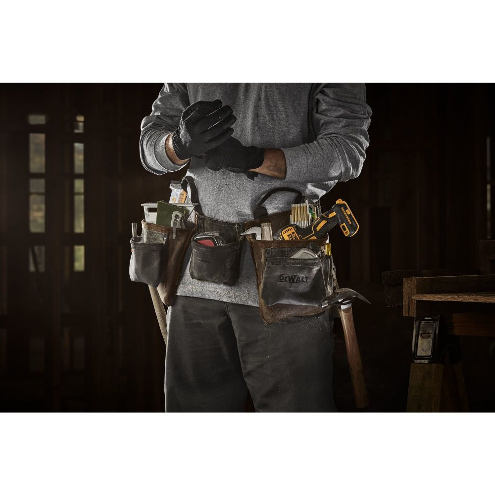 DEWALT Leather Tool Apron - Ascmtools