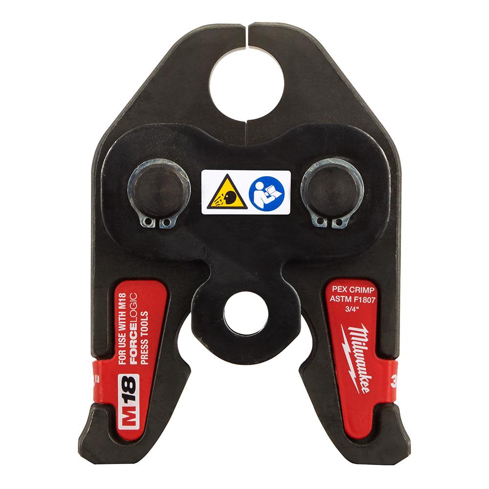 Milwaukee 3/4″ PEX Crimp (F1807 & F2159) Jaw for M18 FORCE LOGIC Press Tools - Ascmtools
