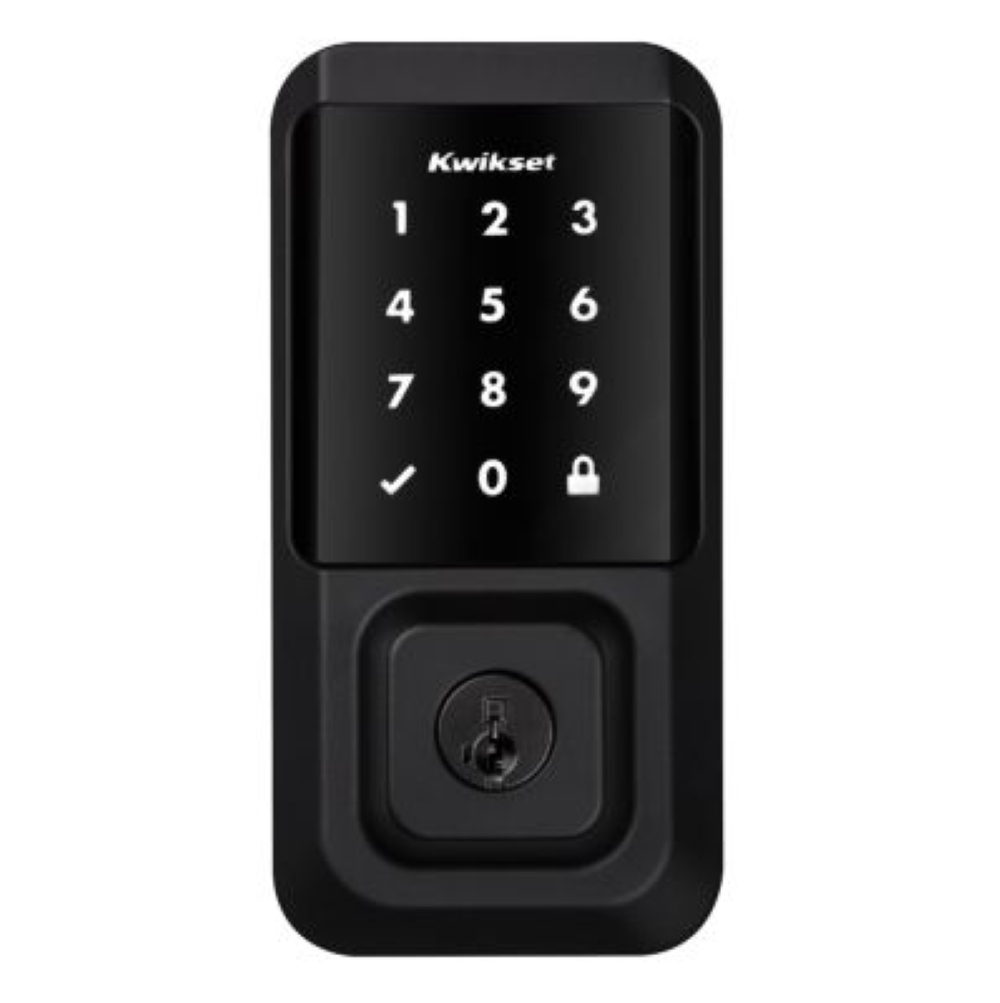 Kwikset Halo Smart Lock Wi Fi Smart Lock Touchscreen Black - Ascmtools