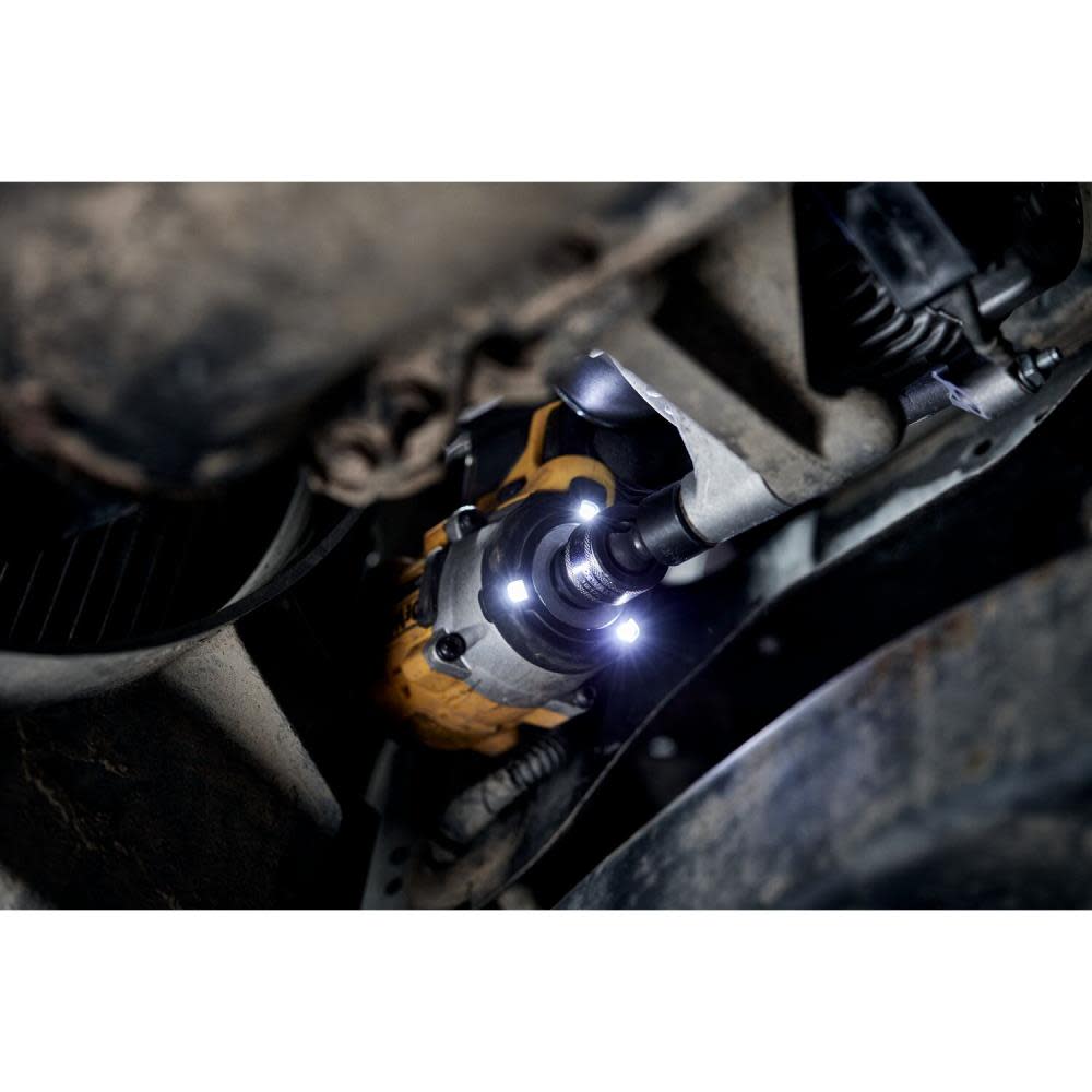 DEWALT ATOMIC 20V MAX 1/2″ Impact Wrench Hog Ring Anvil 5Ah Bundle - Ascmtools