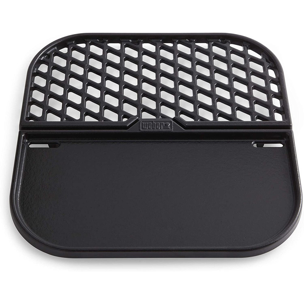 Weber Cast Iron Grill and Griddle Station - Ascmtools