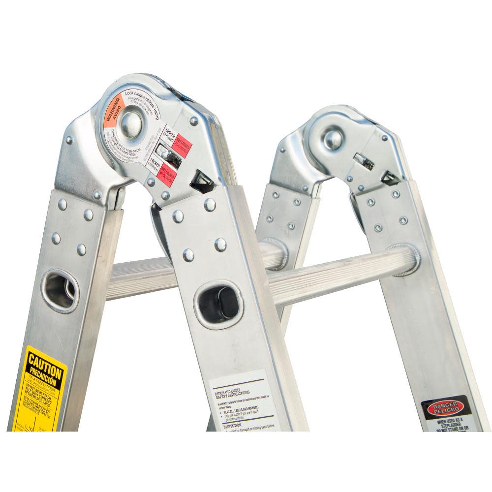 Werner 6 Ft. Type IA Folding Multi-Ladder - Ascmtools