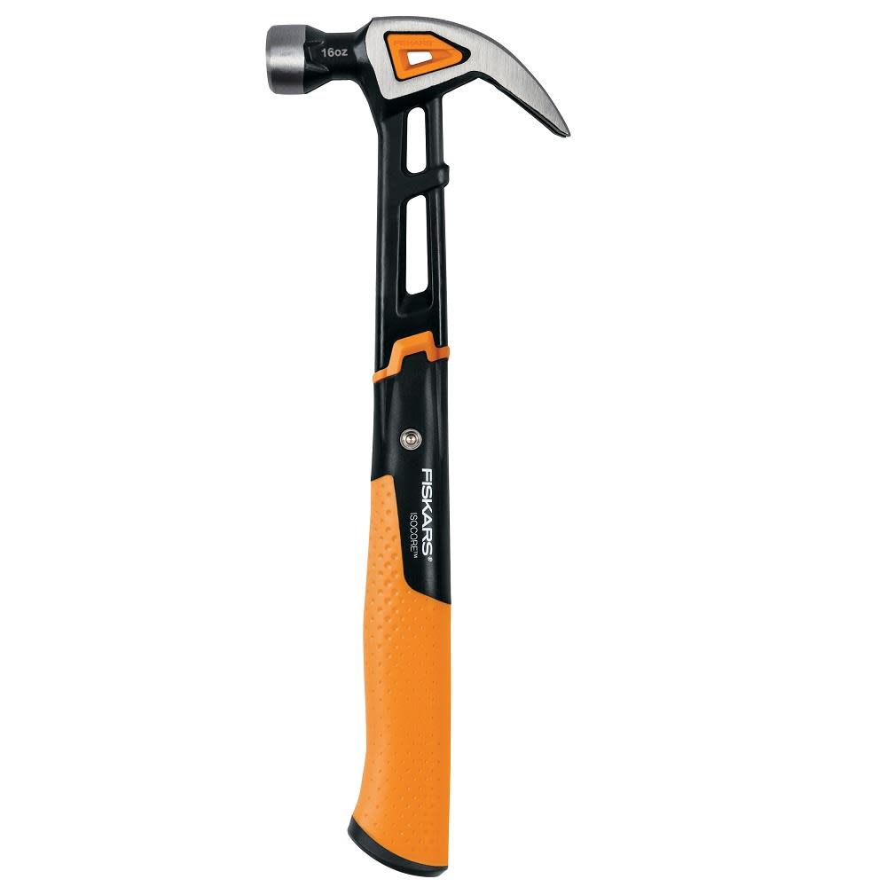 Fiskars Finishing Hammer Curved Claw 13.5 In. 16 oz - Ascmtools
