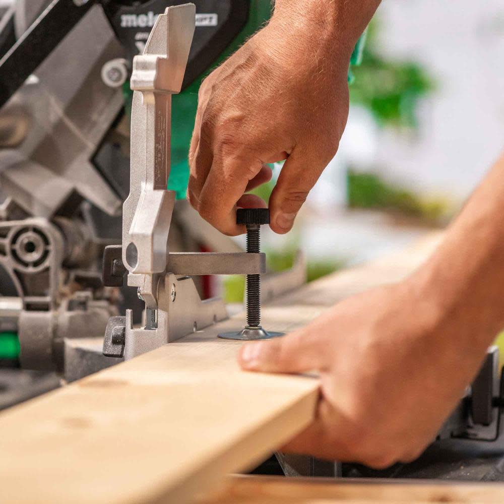 Metabo HPT 18V MultiVolt Cordless 10 Inch Single Bevel Miter Saw - Ascmtools
