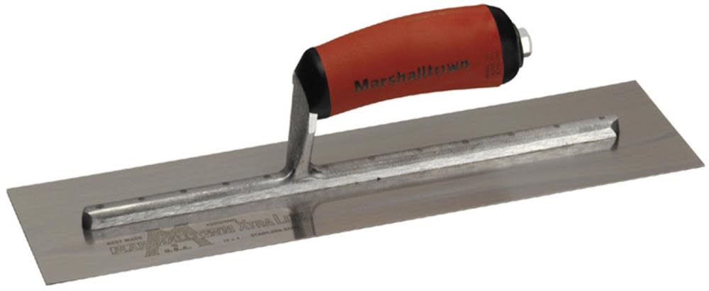 Marshalltown Finishing Trowel-12 in. x 3 in. -DuraSoft - Ascmtools