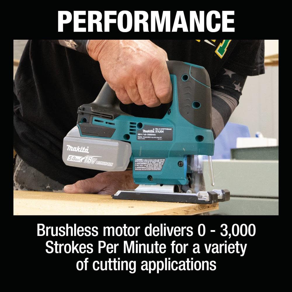 Makita 18V LXT Jig Saw Lithium Ion Brushless Cordless Bare Tool - Ascmtools