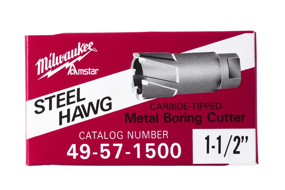 Milwaukee 1-1/2 in. Threaded Steel Hawg Cutter - Ascmtools