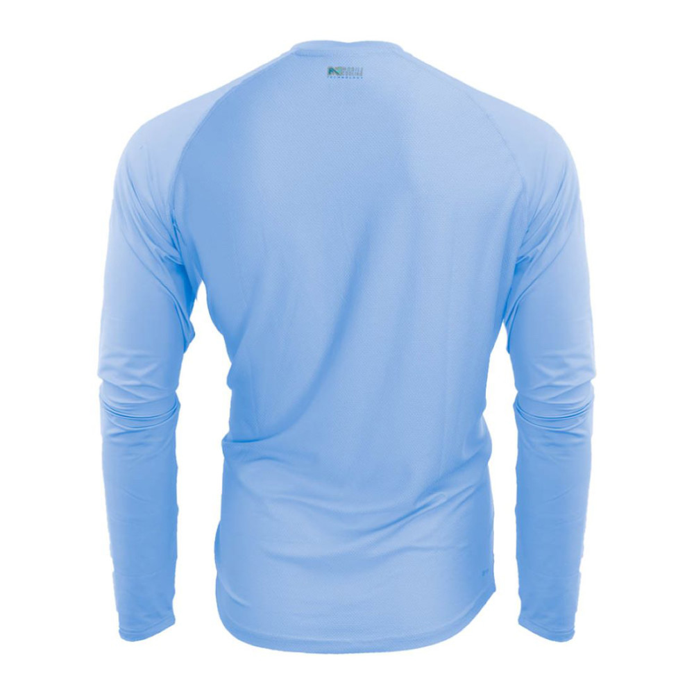 Mobile Cooling LS Shirt Men Cerulean LG - Ascmtools