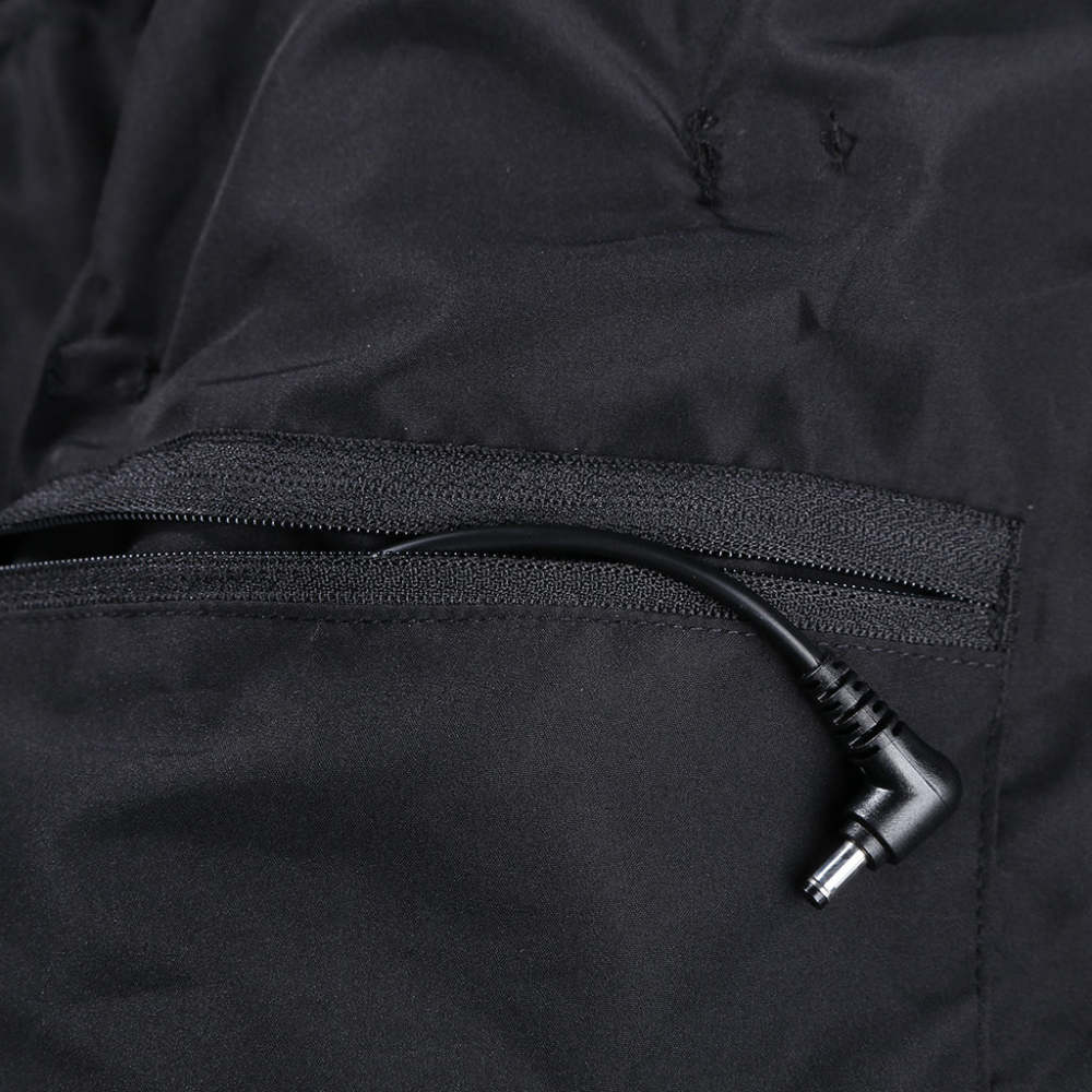 GEARWRENCH Mens Black Heated Hooded Jacket Kit XL - Ascmtools