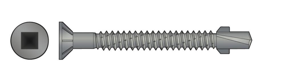 Quikdrive 1-3/4 In. Galvanized Truckbed Screw 1000 - Ascmtools