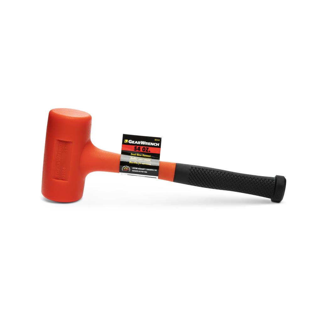 GEARWRENCH Dead Blow Hammer Polyurethane Head 54 oz - Ascmtools