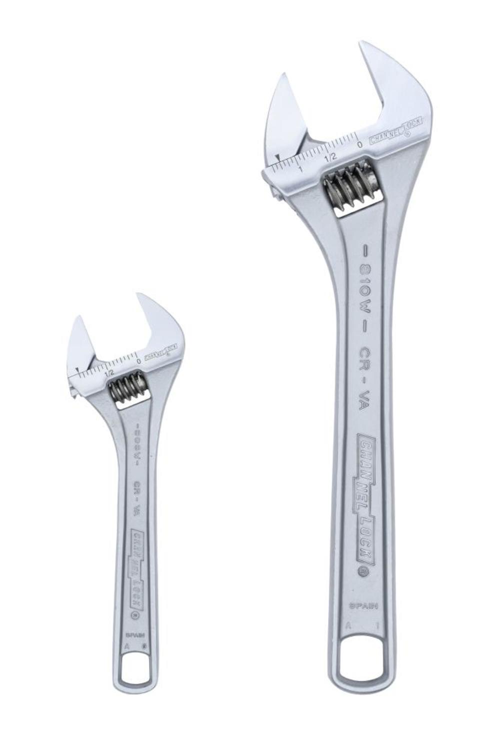 Channellock 2pc Adj Wrench Set - Ascmtools