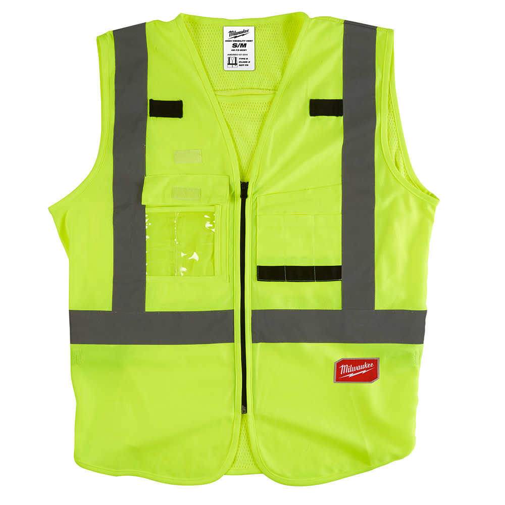 Milwaukee High Vis Safety Vest Class 2 - Ascmtools