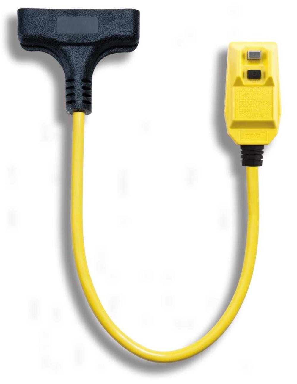 Southwire 2Ft Right Angle GFCI Tri Tap Cord - Ascmtools
