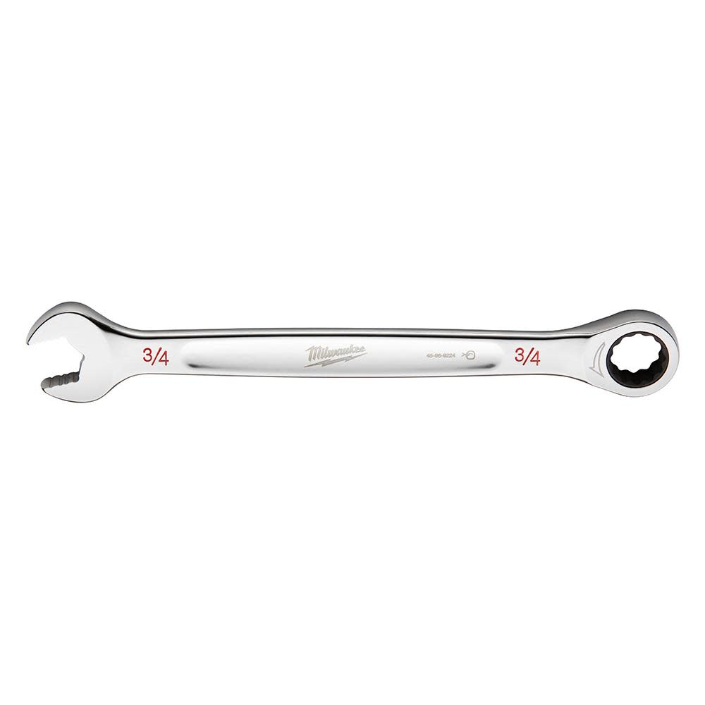 Milwaukee 3/4 in. SAE Ratcheting Combination Wrench - Ascmtools