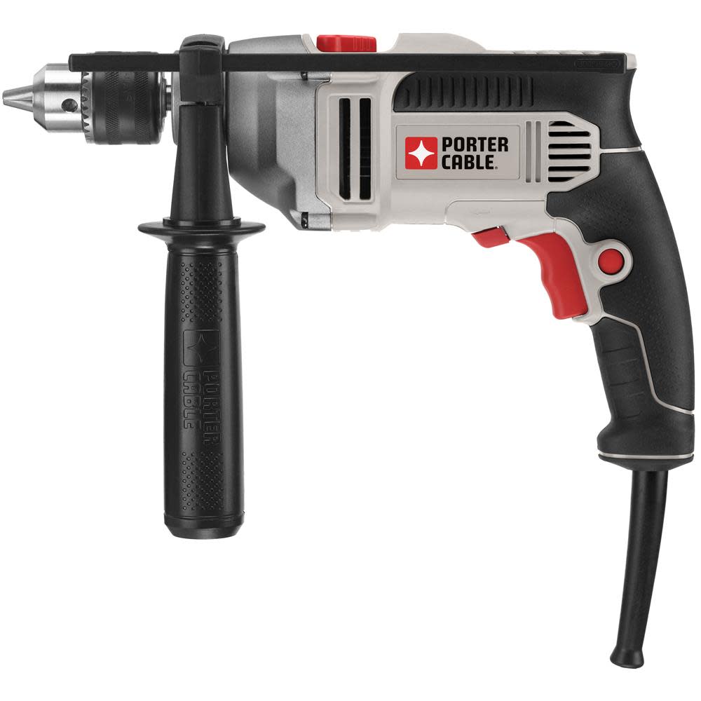 Porter Cable 7 Amp 1/2-in CSR Single Speed Hammer Drill - Ascmtools