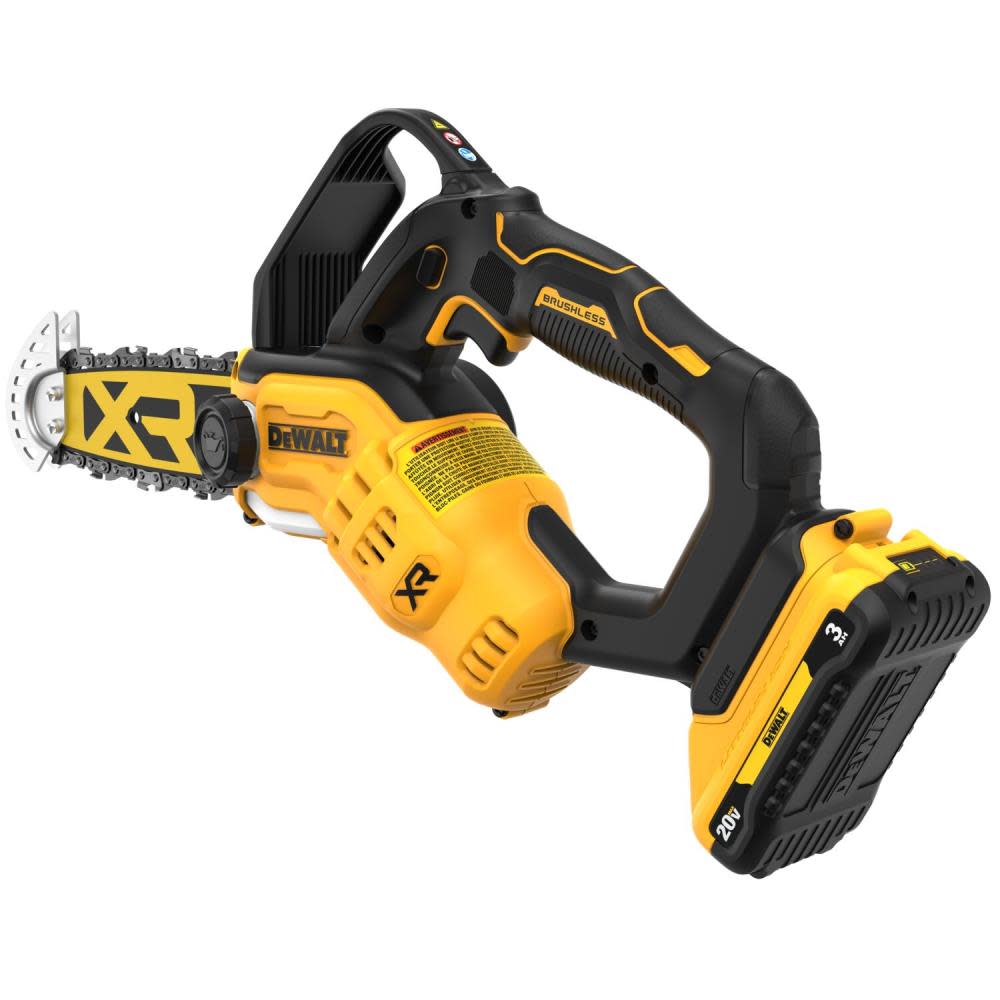 DEWALT 20V MAX 8″ Pruning Chainsaw Brushless Cordless Kit - Ascmtools