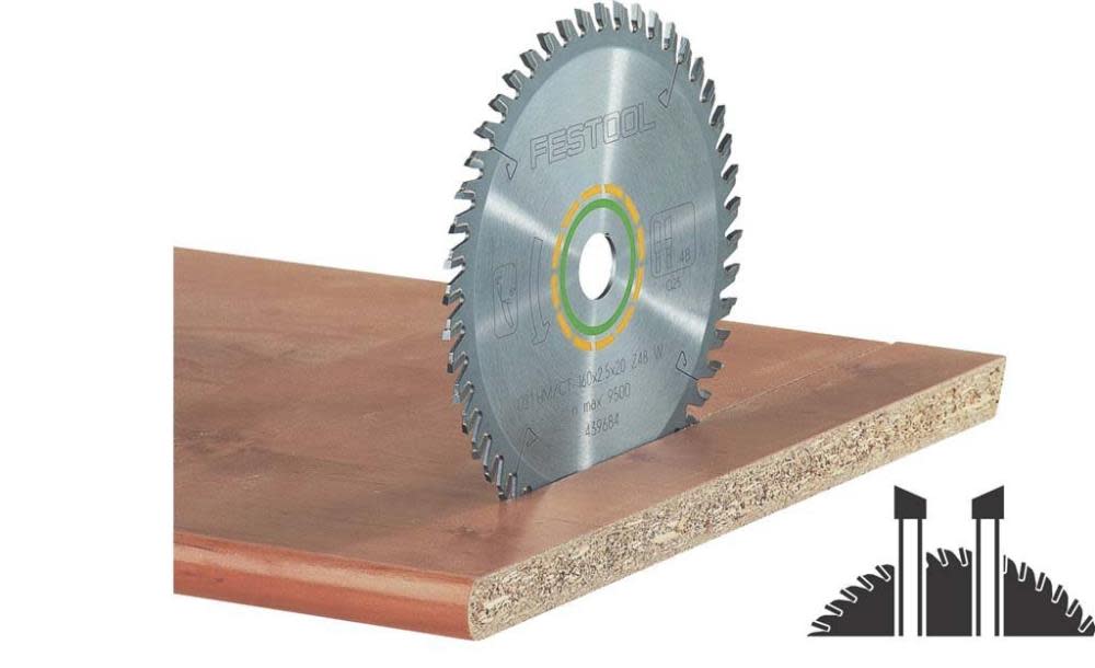 Festool Solid Surface / Laminate 48-Tooth Saw Blade - Ascmtools