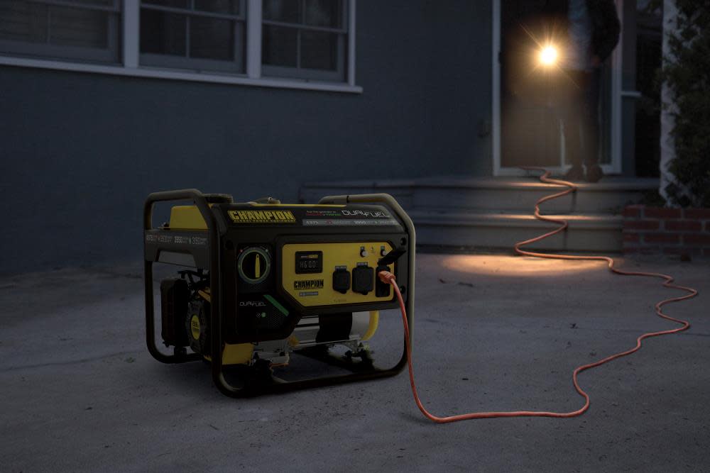 Champion Power Equipment Generator Dual Fuel Portable 3500 Watt - Ascmtools