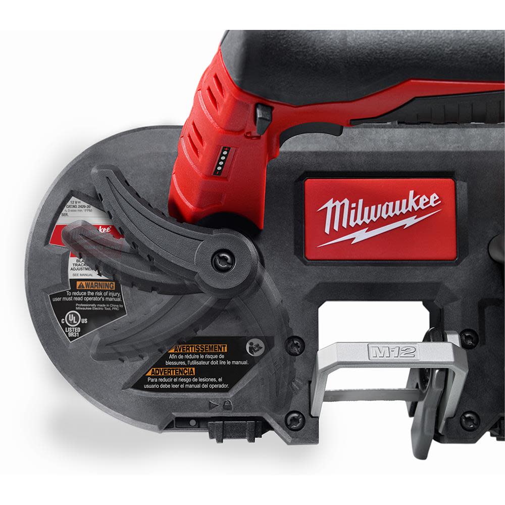 Milwaukee M12 Sub-Compact Band Saw (Tool Only) - Ascmtools