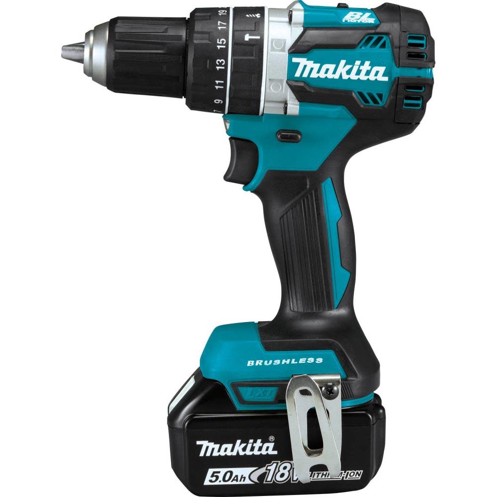 Makita 18V LXT Lithium-Ion Brushless Cordless 4-Pc. Combo Kit (5.0Ah) - Ascmtools