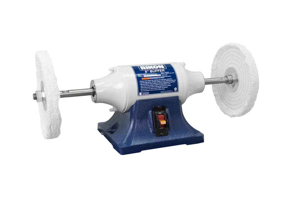 Rikon 8″ Low Speed Buffer 1750 RPM - Ascmtools