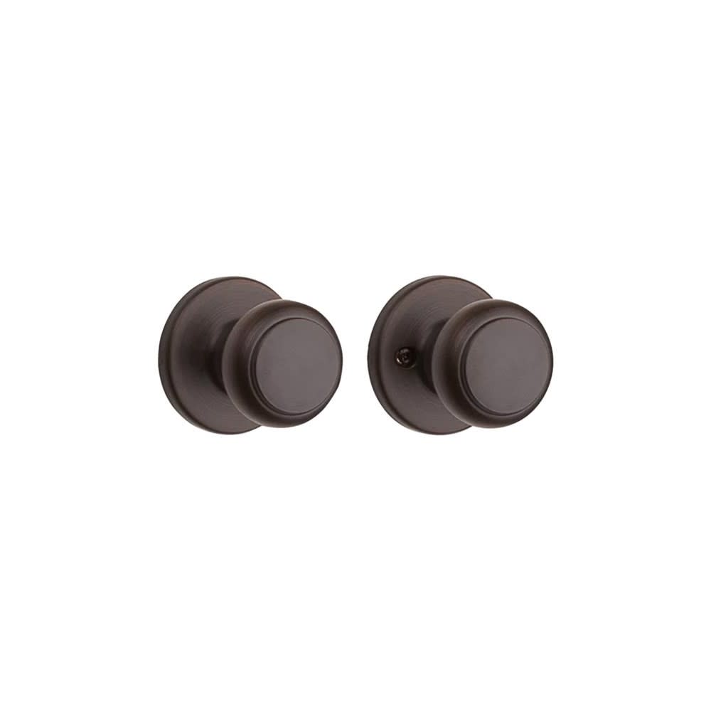 Kwikset Venetian Bronze Hall/Closet Cove Passage Door Knob - Ascmtools